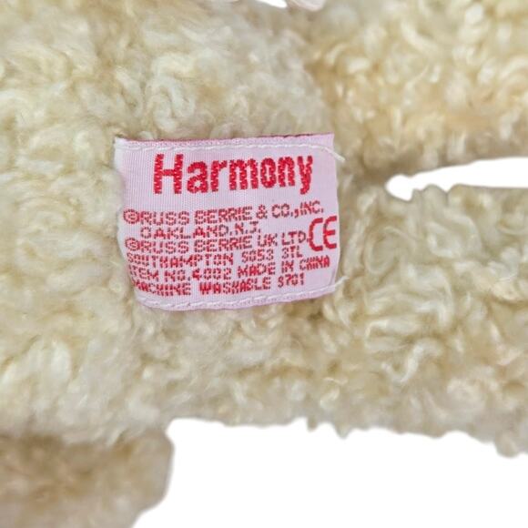 Russ Berrie Harmony Teddy Bear NWT Vintage Plush Angel Wings‎ Bears From Past - Picture 8 of 8